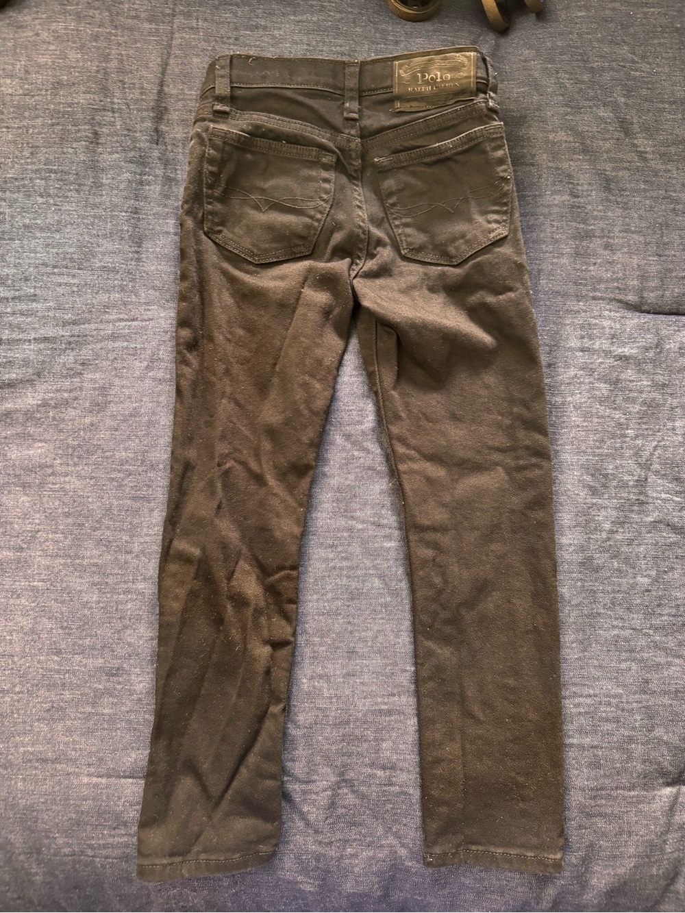 Boys Polo by Ralph Lauren Black Skinny Jeans (size 6)